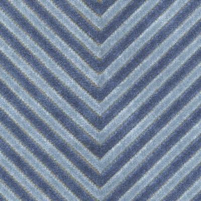 Kravet ZIGANDZAG INDIGO