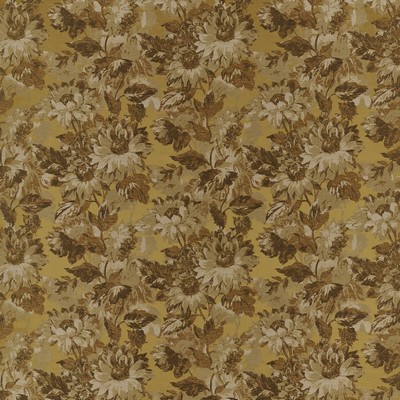 Clarke and Clarke SUNFOREST OCHRE JACQUARD