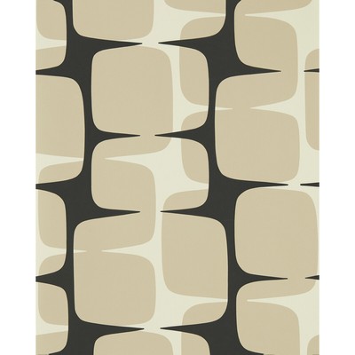 Kravet Wallcovering GOING LOHKO POWDER/LIQUORICE