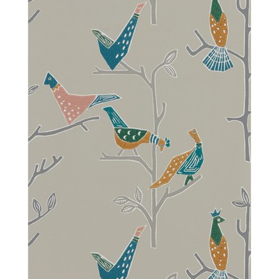 Kravet Wallcovering PASSARO GINGER/TEAL