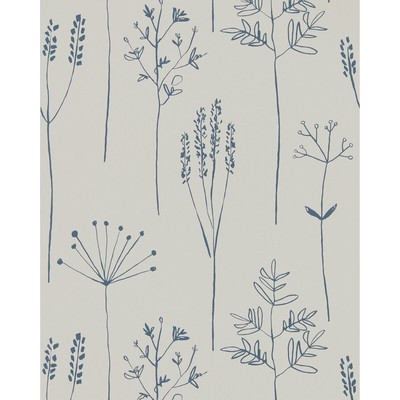 Kravet Wallcovering STIPA DENIM