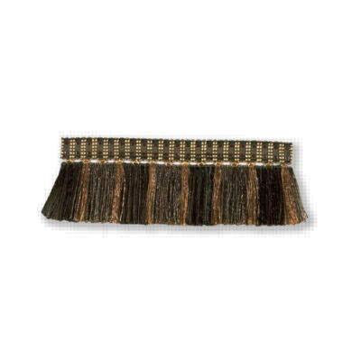 Kravet Trim BLOCKED CUT FRINGE LODEN