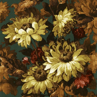 Clarke and Clarke Wallpaper SUNFOREST SAGE RUSSET WP