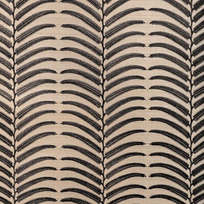 Kravet Wallcovering PLANTAE EMB SISAL NOIR