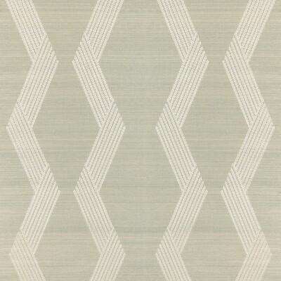 Kravet Wallcovering CHAINLINK EMB SISAL ICE