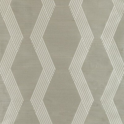 Kravet Wallcovering CHAINLINK EMB SISAL GREY