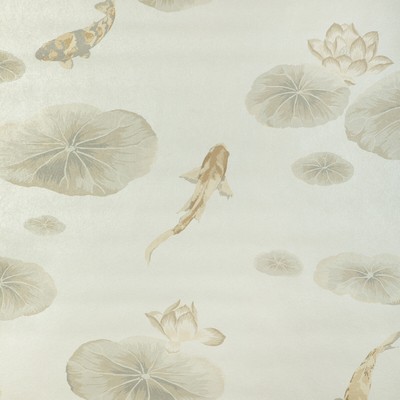 Kravet Wallcovering LOTUS POND MICA WP PEARL