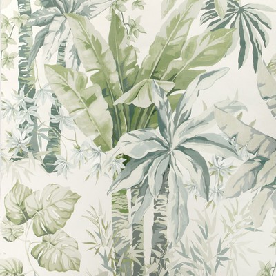 Kravet Wallcovering JUNGLEWOOD PNL BLUE SAGE