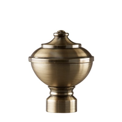 Aria Metal Urn Antique Brass