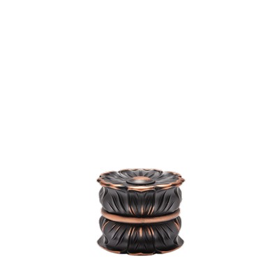 Aria Metal Avalon End Cap Dark Oil Rubbed Bronze