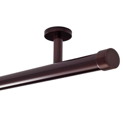 Aria Metal Single Rod Ceiling Mount Oil Rubbed Bronze Oil Rubbed Bronze
