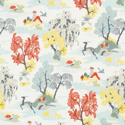 Robert Allen Modern Toile Persimmon