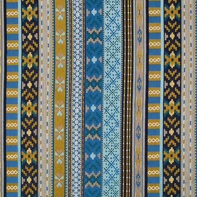 Robert Allen PUEBLO STRIPE   AZURE          