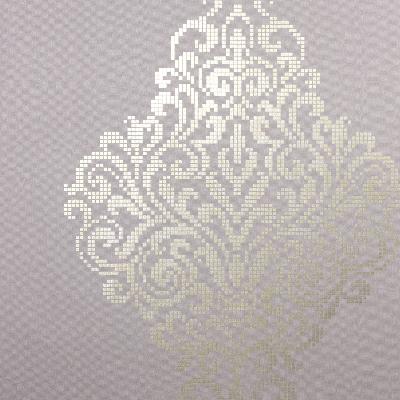 Brewster Wallcovering Lux Lavender Metallic Damask  Lavender