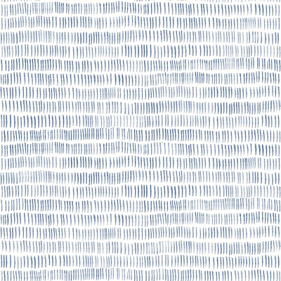 Brewster Wallcovering Pips Navy Watercolor Brushstrokes Wallpaper Navy