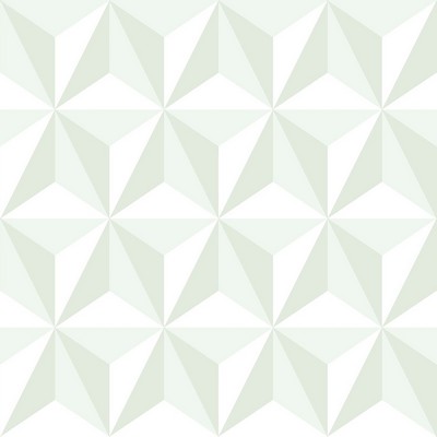 Brewster Wallcovering Adella Sage Geometric Wallpaper Sage