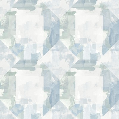 Brewster Wallcovering Perrin Blue Gem Geometric Wallpaper Blue