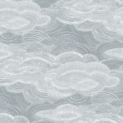 Brewster Wallcovering Vision Slate Stipple Clouds Wallpaper Slate