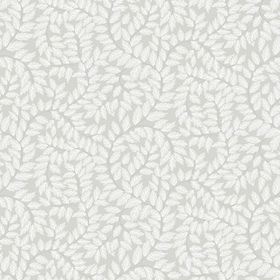 Brewster Wallcovering Lindlv Grey Leafy Vines Wallpaper Grey