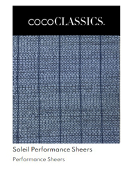Soleil Performance Sheers Fabric Soleil Performance Sheers Fabric
