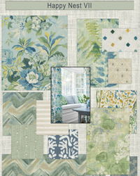 Happy Nest VII Fabric Happy Nest VII Fabric