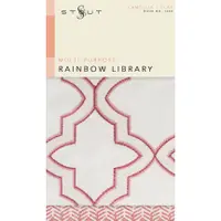 Rainbow Library Camellia Clay Fabric