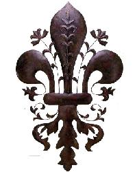 Fleur de Lis Wall Accent by   