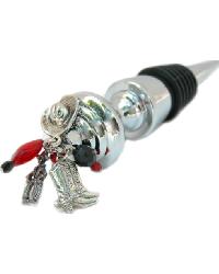 Cowboy Wine Stopper by   