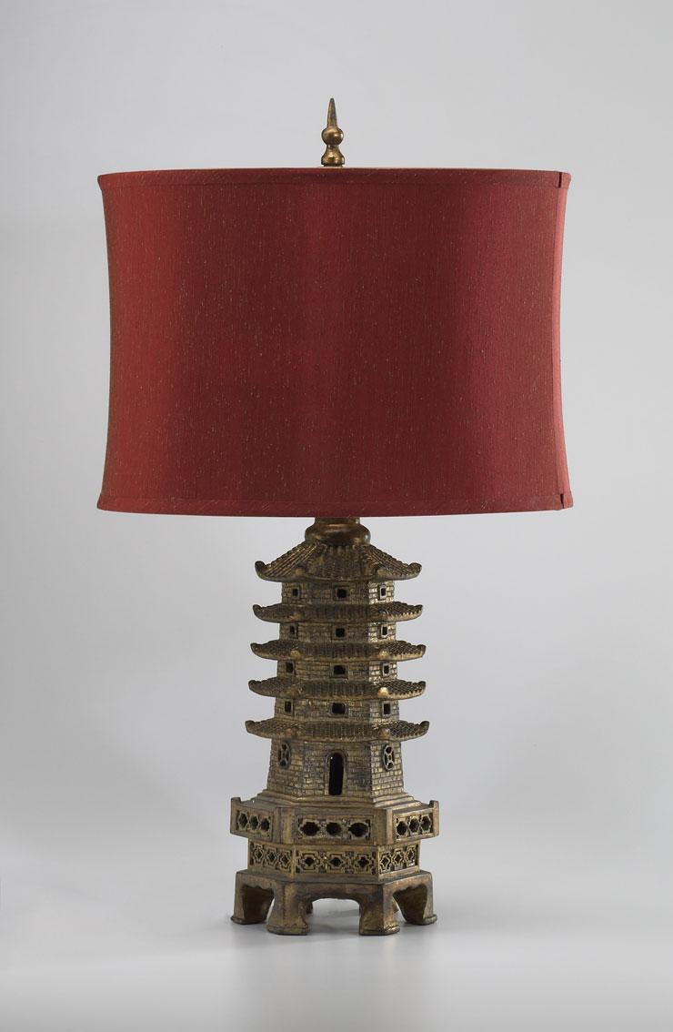 Pagoda Table Lamp Cyan Design InteriorDecorating