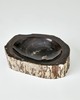 Global Views Petrified Bowl Black Brown