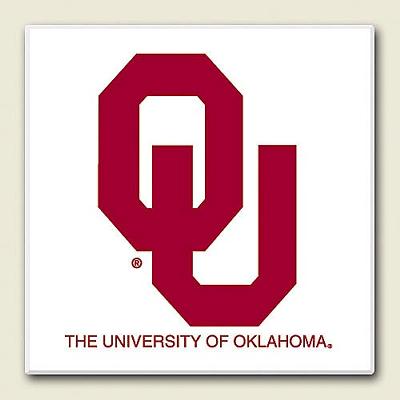 Oklahoma Sooners Stone Coaster Set