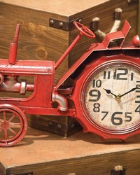 Tractor Table Clock by   