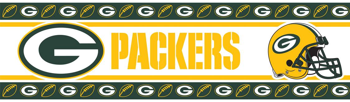 Green Bay Packers NFL Wall Border Sports Decor