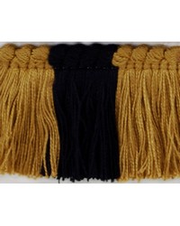 2 in Color Block Brush Fringe 9808 BGO by   