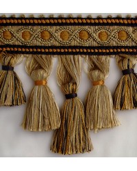 5 1/2 in Scalloped  Tassel Fringe R9848 GLD by  Brimar Trim 