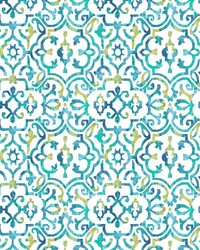 London Trellis Azure by   