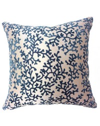 Coral Pillow Blue by   