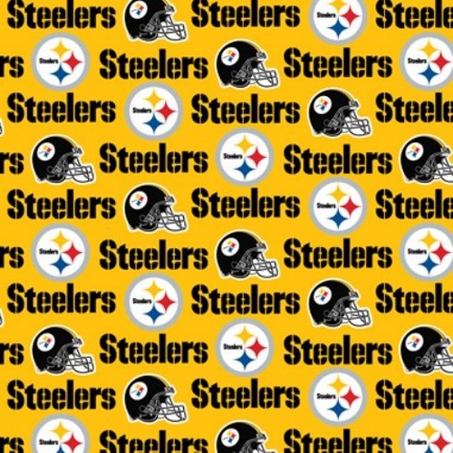 Foust Textiles Inc Pittsburgh Steelers Cotton Print Fabric