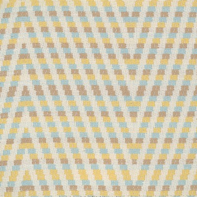 Dorothy Turquois in sept 2022 Blue Multipurpose Polyester  Blend Zig Zag   Fabric