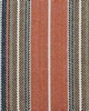 Roth and Tompkins Textiles Montana Stripe Paprika