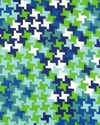 Jax Print Azure by  Schumacher Fabric 