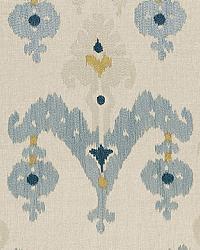 Raja Embroidery 65813 Stone by  Schumacher Fabric 