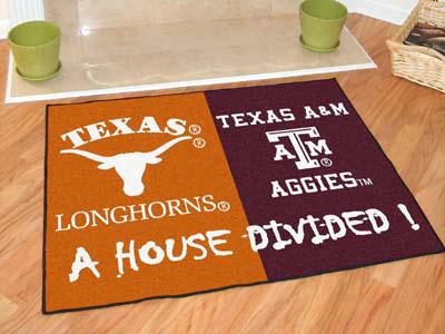 aggie longhorn house divided shirts