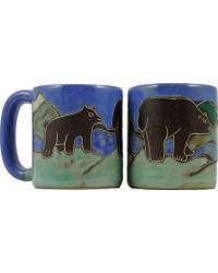 Bears Round Stoneware Mug by   