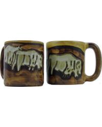 Buffalo Round Stoneware Mug by   