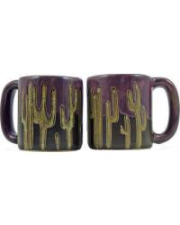 Cactus Round Stoneware Mug by   