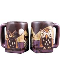 Night Owls Square Stoneware Mug by   