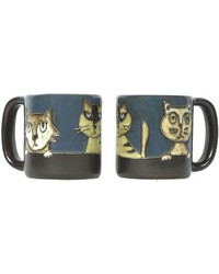 Cats Meow Stoneware Mug by   