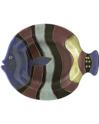 Small Fish Platter Blue Faced Fish by   