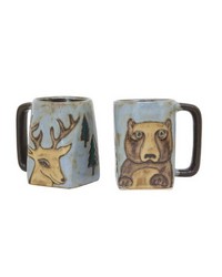 Bear Dear Stoneware Mug by   